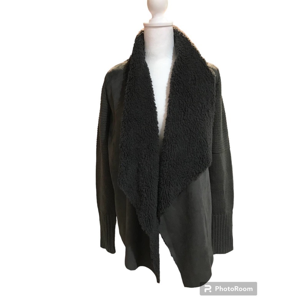 Wishlist‎ Blend Cardigan Medium Women's Open Front Sweater*